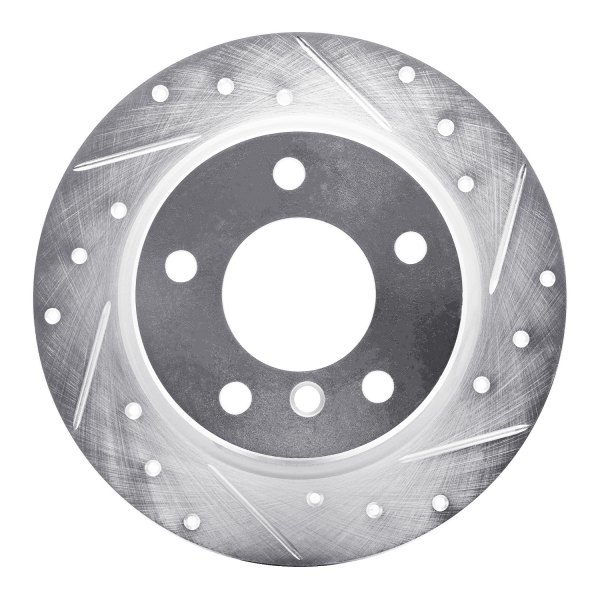 DFC® - Premium Drilled and Slotted Rear Brake Rotor