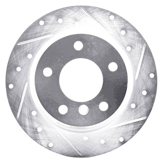 DFC® - Premium Drilled and Slotted Rear Passenger Side Brake Rotor