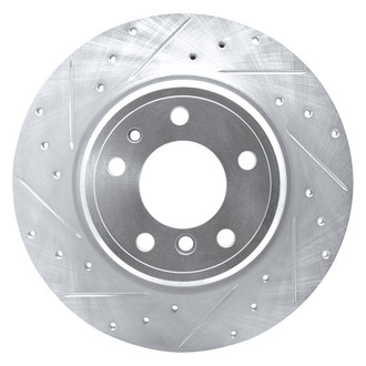 DFC® - Premium Drilled and Slotted Rear Driver Side Brake Rotor