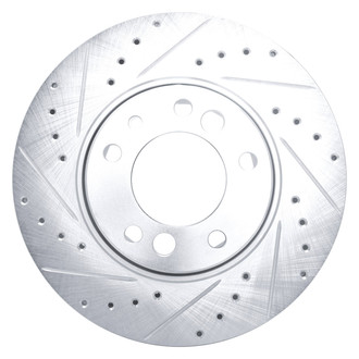 DFC® - Premium Drilled and Slotted Front Driver Side Brake Rotor