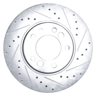 DFC® - Premium Drilled and Slotted Front Passenger Side Brake Rotor