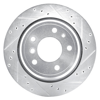 DFC® - Premium Drilled and Slotted Rear Passenger Side Brake Rotor