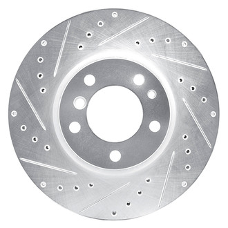 DFC® - Premium Drilled and Slotted Front Driver Side Brake Rotor