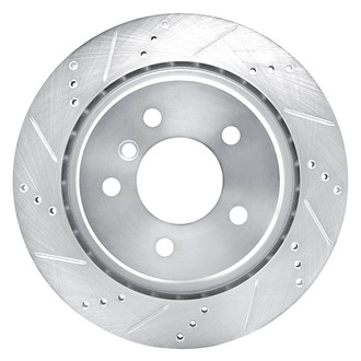 DFC® - Premium Drilled and Slotted Rear Passenger Side Brake Rotor