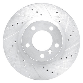 DFC® - Premium Drilled and Slotted Front Driver Side Brake Rotor