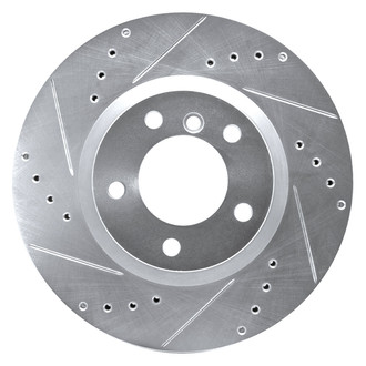 DFC® - Premium Drilled and Slotted Front Passenger Side Brake Rotor