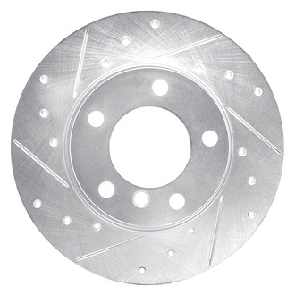 DFC® - Premium Drilled and Slotted Front Driver Side Brake Rotor