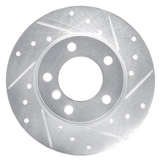 DFC® - Premium Drilled and Slotted Front Passenger Side Brake Rotor