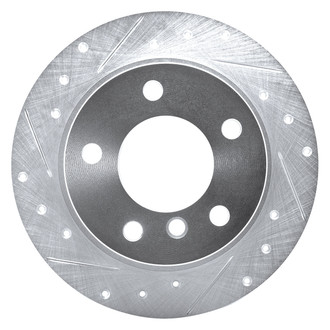 DFC® - Premium Drilled and Slotted Rear Driver Side Brake Rotor