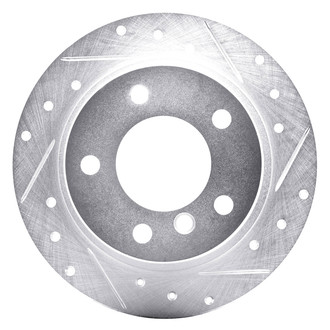 DFC® - Premium Drilled and Slotted Rear Passenger Side Brake Rotor