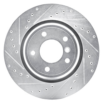 DFC® - Premium Drilled and Slotted Rear Driver Side Brake Rotor
