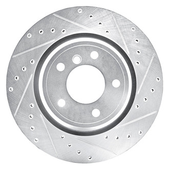 DFC® - Premium Drilled and Slotted Rear Passenger Side Brake Rotor