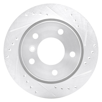 DFC® - Premium Drilled and Slotted Rear Passenger Side Brake Rotor