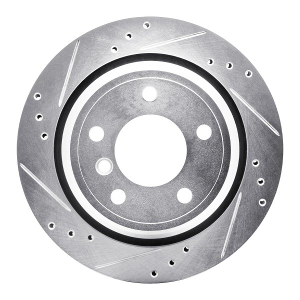 DFC® - Premium Drilled and Slotted Rear Brake Rotor