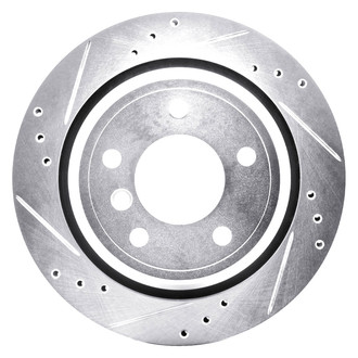 DFC® - Premium Drilled and Slotted Rear Driver Side Brake Rotor