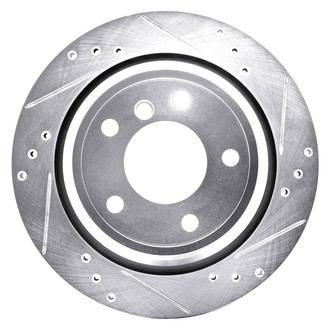 DFC® - Premium Drilled and Slotted Rear Passenger Side Brake Rotor