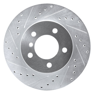 DFC® - Premium Drilled and Slotted Front Driver Side Brake Rotor