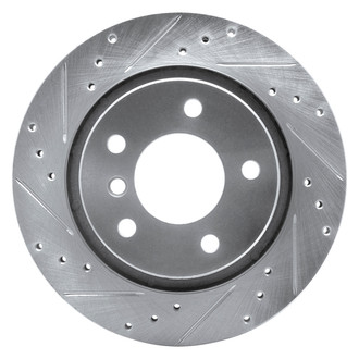 DFC® - Premium Drilled and Slotted Rear Driver Side Brake Rotor