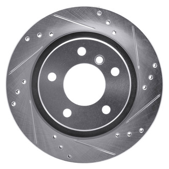 DFC® - Premium Drilled and Slotted Rear Passenger Side Brake Rotor