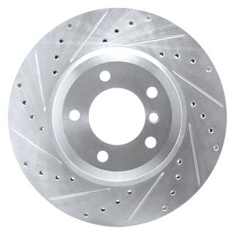 DFC® - Premium Drilled and Slotted Front Driver Side Brake Rotor