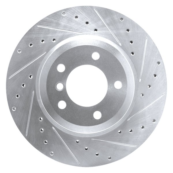 DFC® - Premium Drilled and Slotted Front Brake Rotor