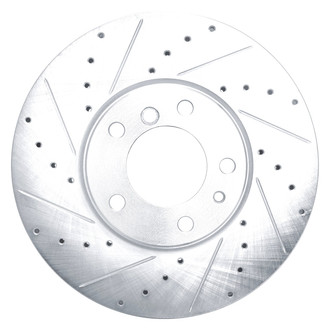 DFC® - Premium Drilled and Slotted Front Driver Side Brake Rotor