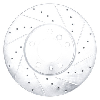 DFC® - Premium Drilled and Slotted Front Passenger Side Brake Rotor