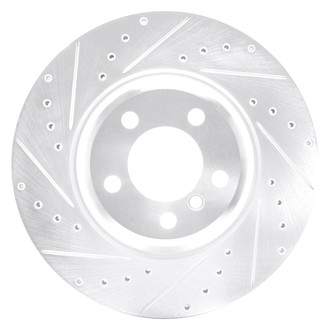 DFC® - Premium Drilled and Slotted Front Driver Side Brake Rotor