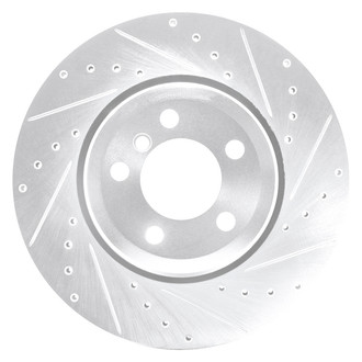 DFC® - Premium Drilled and Slotted Rear Passenger Side Brake Rotor