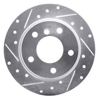 DFC® - Premium Drilled and Slotted Rear Driver Side Brake Rotor
