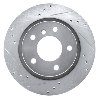 DFC® - Premium Drilled and Slotted Rear Driver Side Brake Rotor