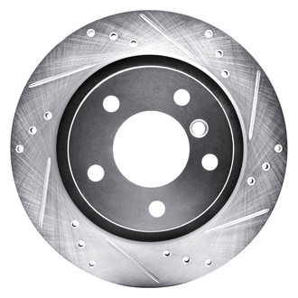 DFC® - Premium Drilled and Slotted Rear Passenger Side Brake Rotor