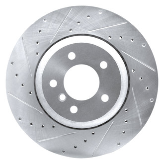 DFC® - Premium Drilled and Slotted Rear Driver Side Brake Rotor