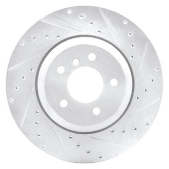 DFC® - Premium Drilled and Slotted Rear Passenger Side Brake Rotor