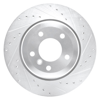 DFC® - Premium Drilled and Slotted Rear Passenger Side Brake Rotor