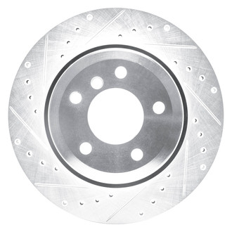 DFC® - Premium Drilled and Slotted Rear Driver Side Brake Rotor