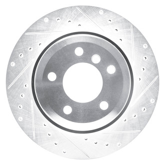 DFC® - Premium Drilled and Slotted Rear Passenger Side Brake Rotor