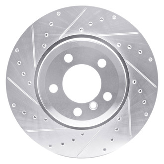 DFC® - Premium Drilled and Slotted Rear Driver Side Brake Rotor