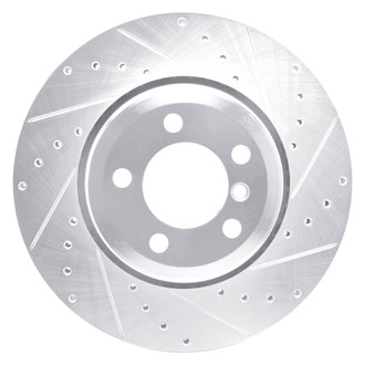 DFC® - Premium Drilled and Slotted Rear Passenger Side Brake Rotor
