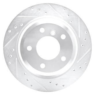 DFC® - Premium Drilled and Slotted Rear Passenger Side Brake Rotor