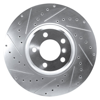 DFC® - Premium Drilled and Slotted Front Driver Side Brake Rotor