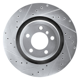 DFC® - Premium Drilled and Slotted Rear Driver Side Brake Rotor