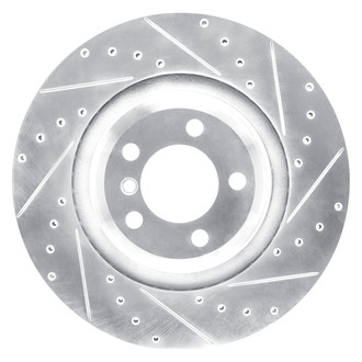 DFC® - Premium Drilled and Slotted Rear Passenger Side Brake Rotor