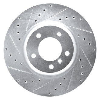 DFC® - Premium Drilled and Slotted Front Driver Side Brake Rotor