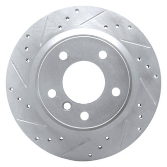 DFC® - Premium Drilled and Slotted Rear Driver Side Brake Rotor