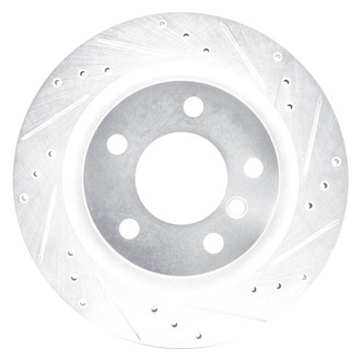 DFC® - Premium Drilled and Slotted Rear Passenger Side Brake Rotor