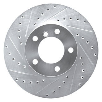 DFC® - Premium Drilled and Slotted Front Driver Side Brake Rotor