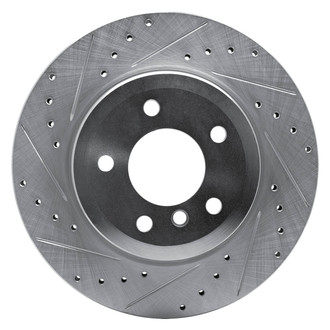 DFC® - Premium Drilled and Slotted Rear Driver Side Brake Rotor