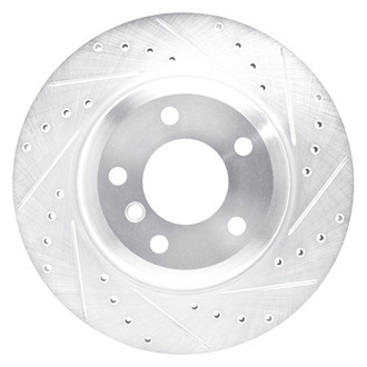 DFC® - Premium Drilled and Slotted Rear Passenger Side Brake Rotor