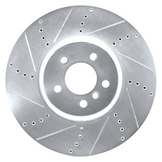 DFC® - Premium Drilled and Slotted Front Driver Side Brake Rotor